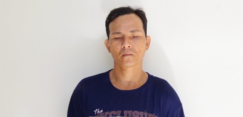 Đối tượng Ngân Văn Điệp tại cơ quan điều tra