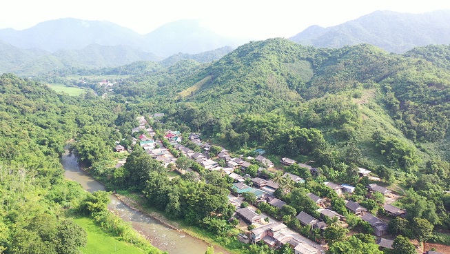 Một gọc bản Sáng, xã Quang Chiểu