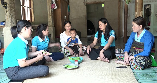Thường xuyên thăm hỏi, động viên chị em hội viên có hoàn cảnh khó khăn