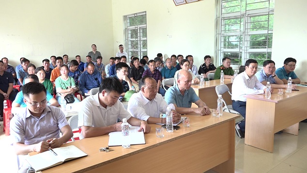 Các đại biểu và học viên tham dự buổi lễ khai giảng