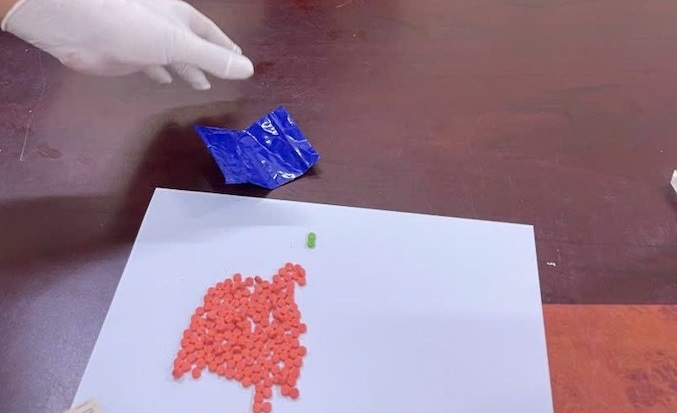 Số tang vật mà đối tượng Đỗ Văn Lý tàng trữ tại thời điểm bị bắt.