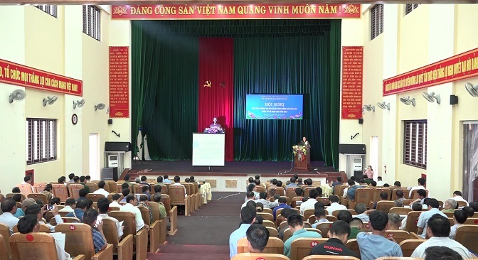Toàn cảnh Hội Nghị tập huấn.