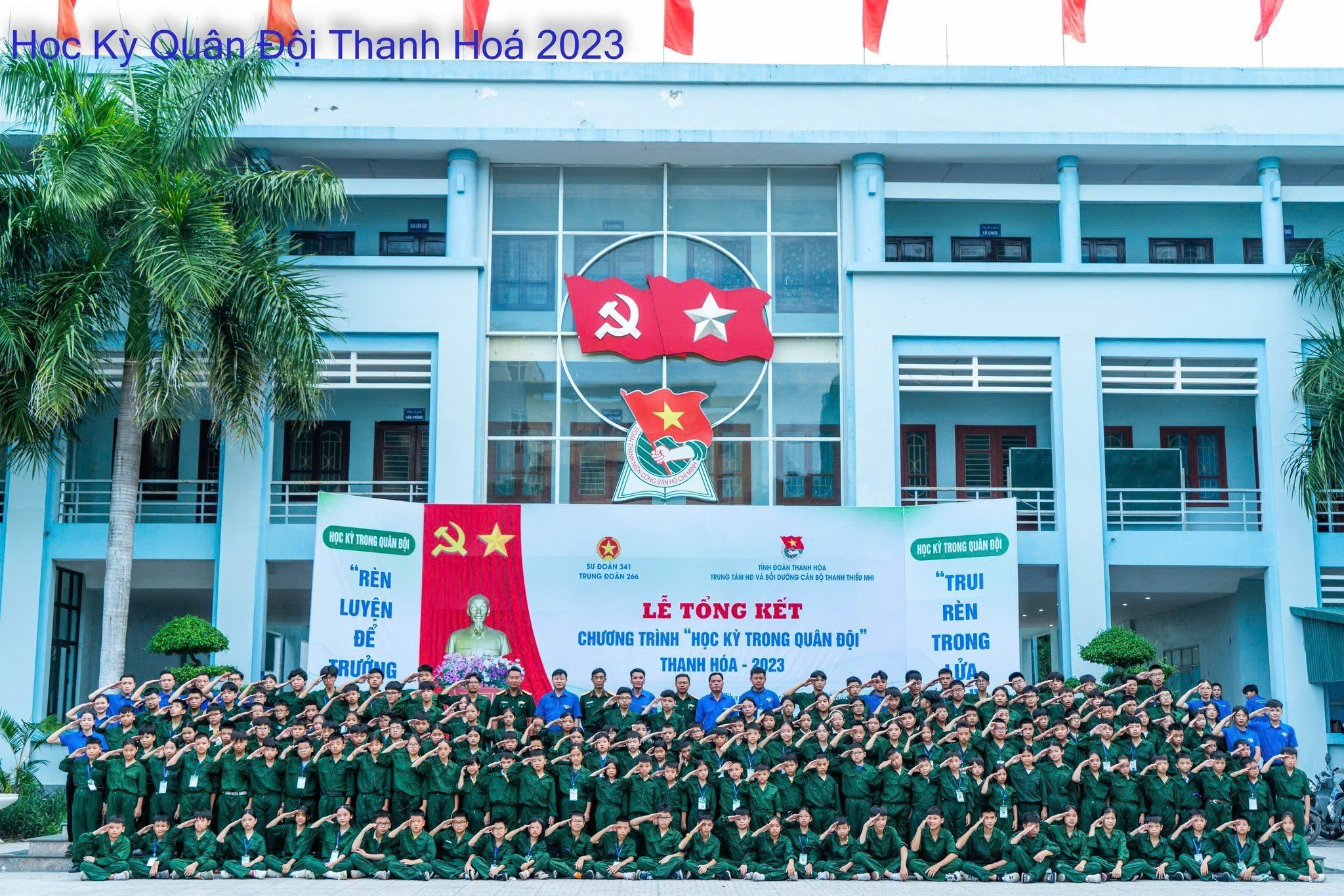 Buổi lễ tổng kết Chương trình "Học kỳ quân đội" năm 2023.