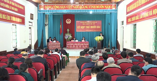 HĐND huyện Mường Lát khóa V, nhiệm kỳ 2016 – 2021 tổ chức thành công Kỳ họp thứ 12