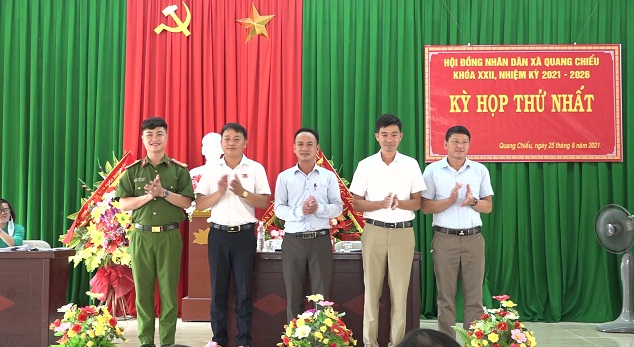 Chủ tịch, Phó Chủ tịch UBND và các thành viên UBND xã nhiệm kỳ 2021 – 2026