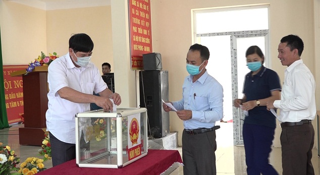 Bầu các chức danh Chủ tịch, Phó Chủ tịch HĐND các Ban của HĐND xã khóa XXII, nhiệm kỳ 2021 – 2026