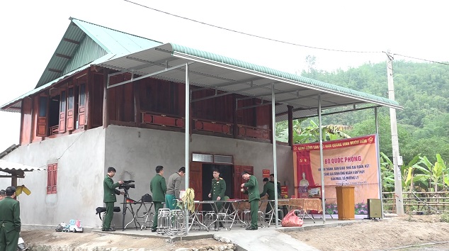 Ngôi nhà CCB Ngân Văn Thuý được xây dựng khang trang, sạch đẹp.