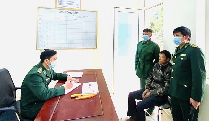 Đối tượng Hà Văn Lâm tại cơ quan điều tra