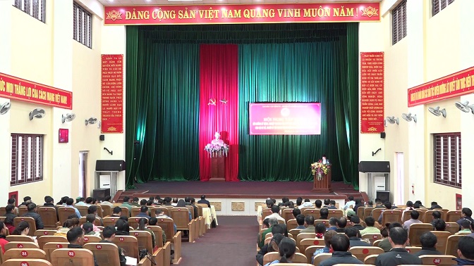 Quang cảnh lớp tập huấn.