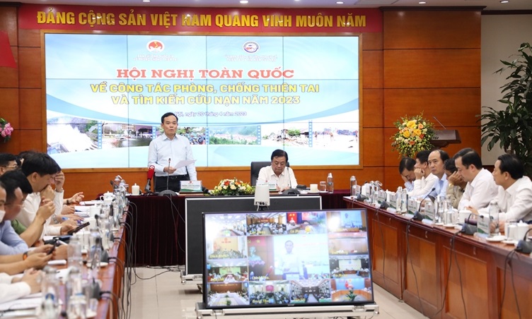 Phó Thủ tướng Chính phủ Trần Lưu Quang phát biểu chỉ đạo hội nghị