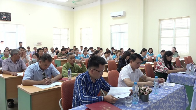Các đại biểu tham dự hội nghị tập huấn