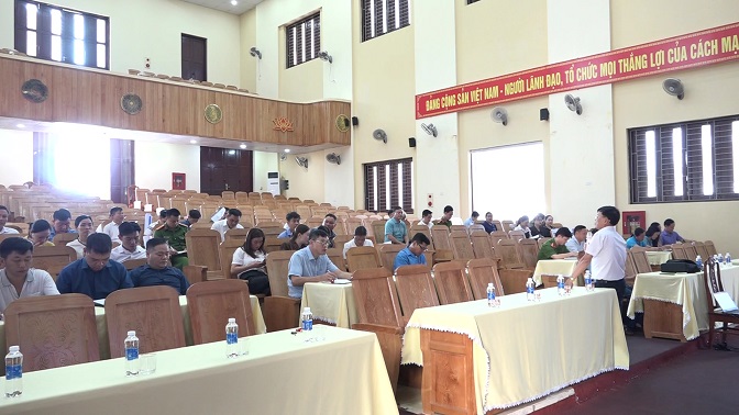 Các đại biểu tham dự lớp tập huấn