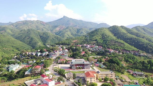 Một góc Thị trấn MƯờng Lát