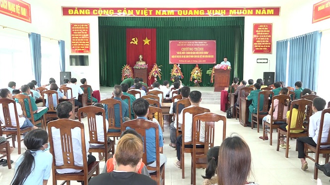 Toàn cảnh buổi lễ.