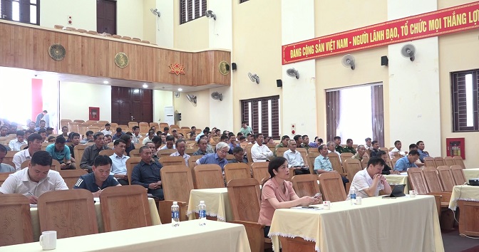 Các đại biểu tham dự Hội nghị Tập huấn.