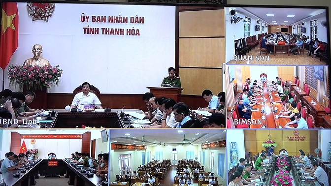 Hình ảnh trực tuyến các điểm cầu