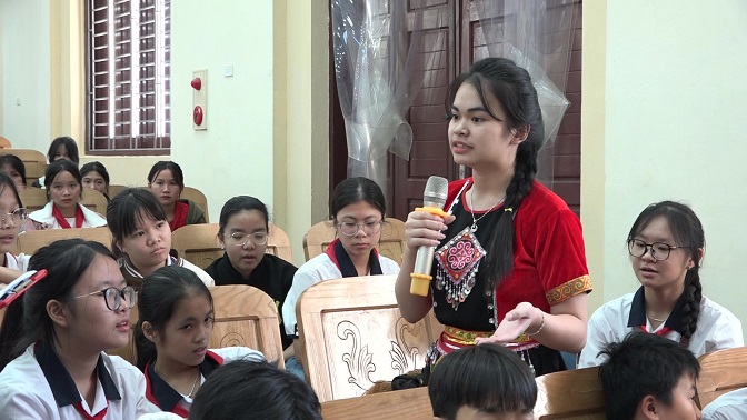 Các em đã chia sẻ những suy nghĩ, mong muốn của mình