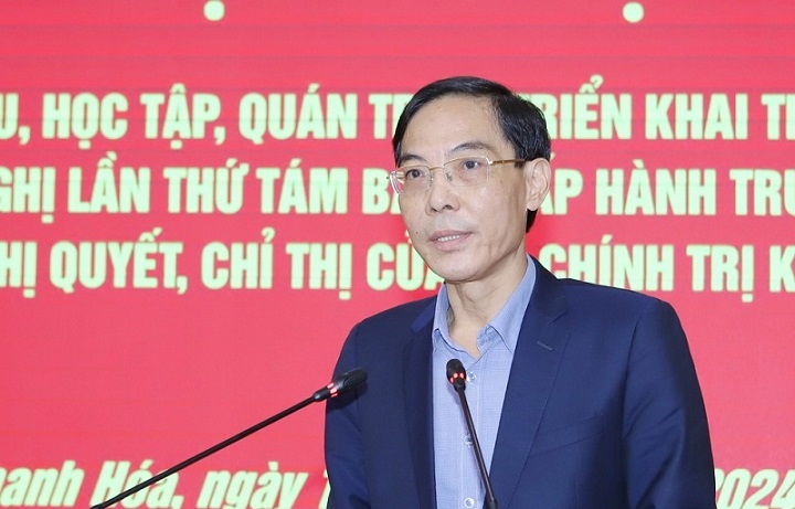 Phó Chủ tịch UBND tỉnh Đầu Thanh Tùng quán triệt, triển khai Chương trình hành động của Ban Thường vụ Tỉnh ủy.