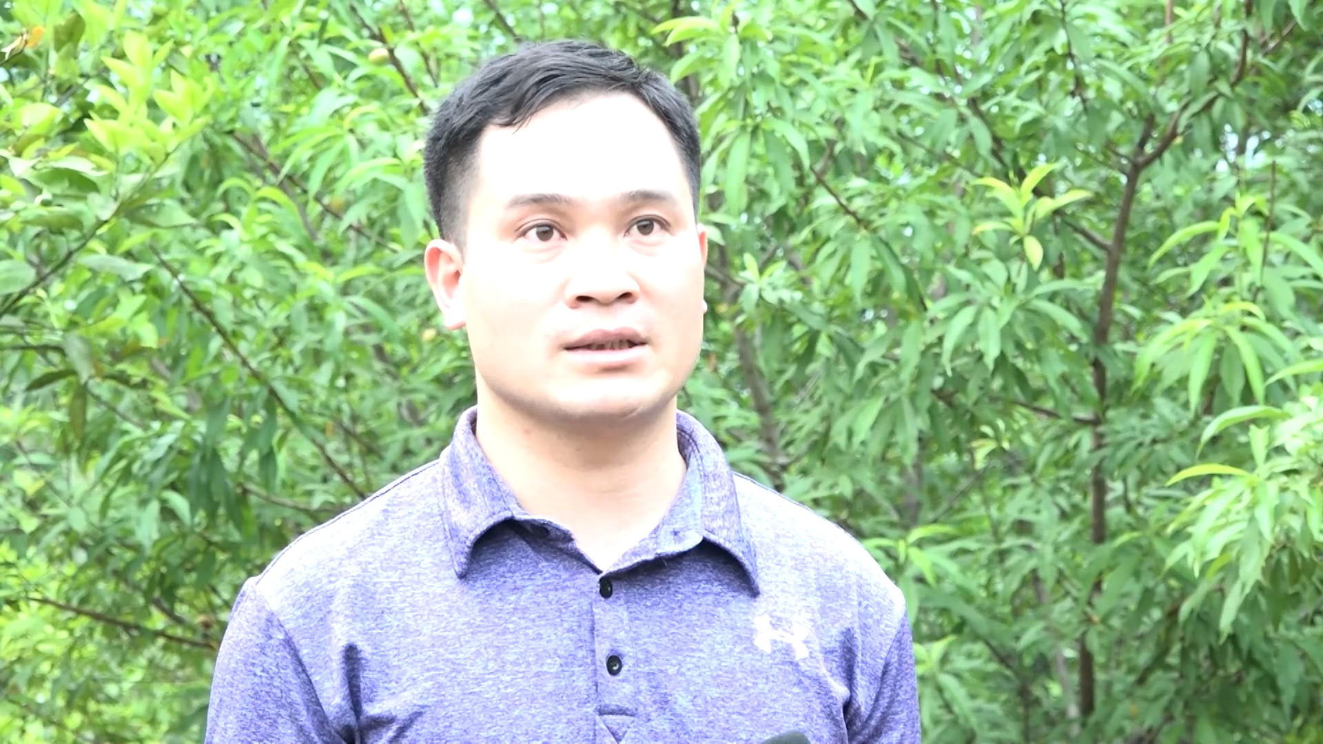 Anh Triệu Văn Cáu, bản Hạ Sơn, xã Pù Nhi.