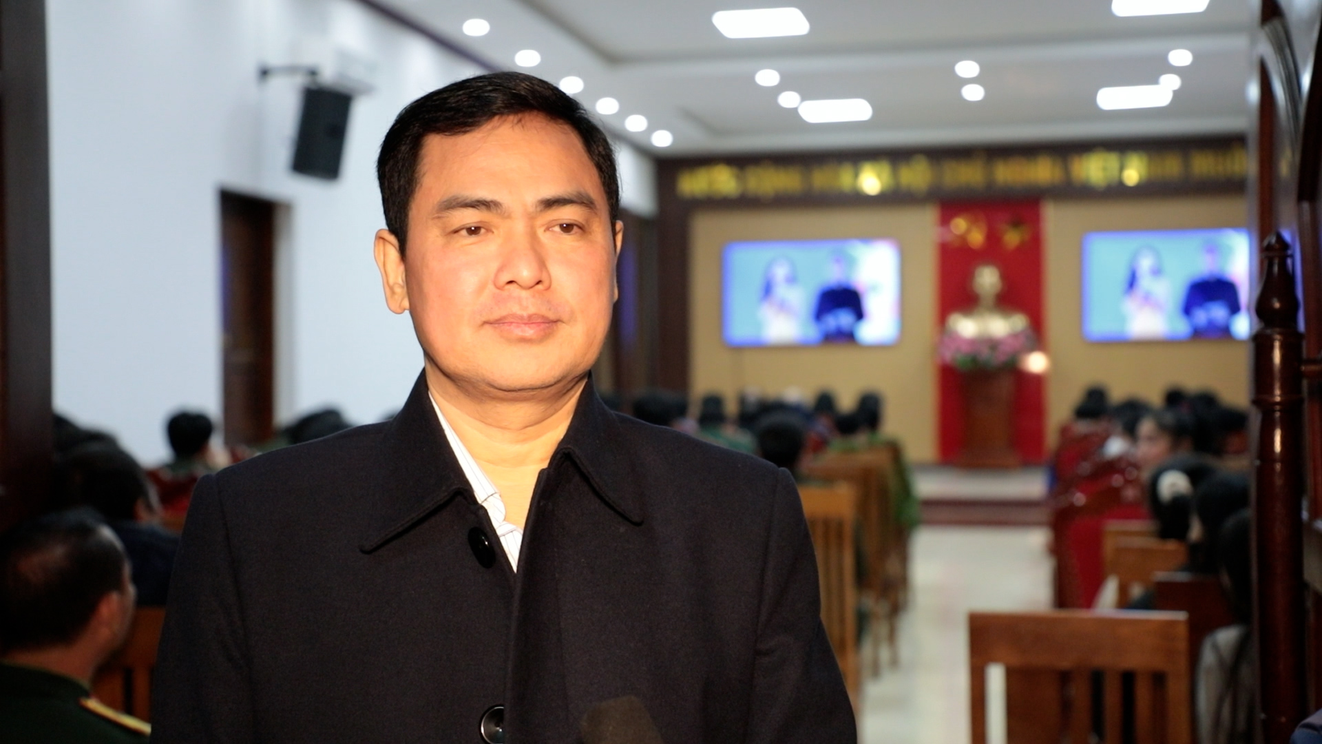 Ông Triệu Minh Xiết - Phó Bí thư Thường trực Huyện ủy.